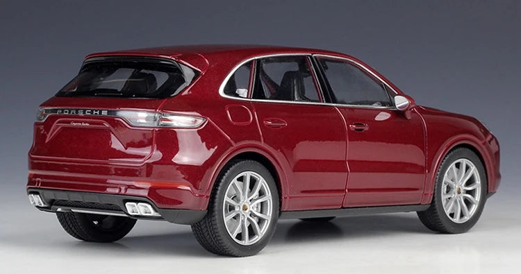 [Welly] 1:24 Porsche 2018 Cayenne Turbo Red Model Car Die-Cast