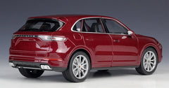 [Welly] 1:24 Porsche 2018 Cayenne Turbo Red Model Car Die-Cast