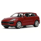 [Welly] 1:24 Porsche 2018 Cayenne Turbo Red Model Car Die-Cast