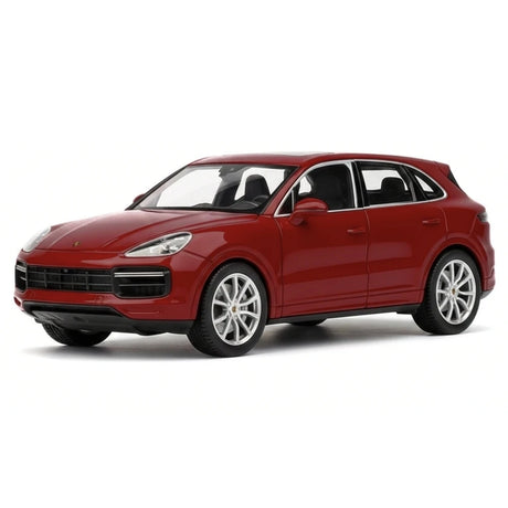 Welly Porsche 2018 Cayenne Turbo Red 1:24 – model wyświetlacza odlewany z odlewu