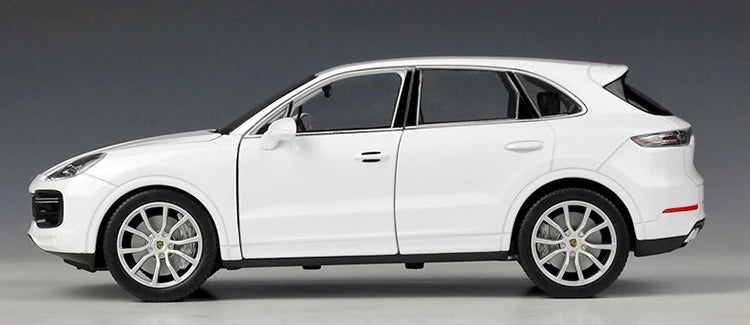 [Welly] 1:24 Porsche 2018 Cayenne Turbo White Model Car Die-Cast