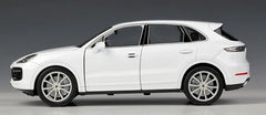 [Welly] 1:24 Porsche 2018 Cayenne Turbo White Model Car Die-Cast