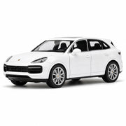 Welly Porsche 2018 Cayenne Turbo biały 1:24 – model samochodu z metalu odlewanego do ekspozycji