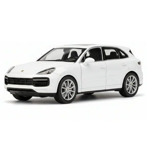 [Welly] 1:24 Porsche 2018 Cayenne Turbo bianco modellino di auto Die-Cast