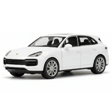 [Welly] 1:24 Porsche 2018 Cayenne Turbo valkoinen pienoismalli Die-Cast