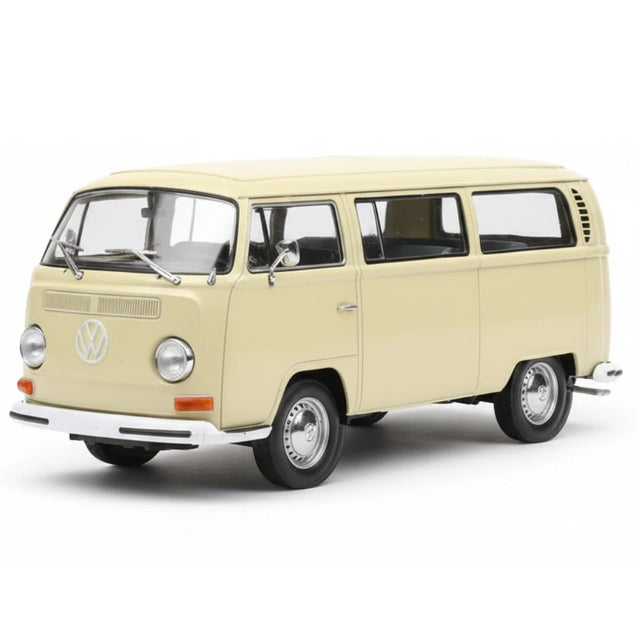 [Welly] 1:24 Volkswagen 1972 T2 Bus White Model Car Die-Cast