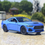 [Welly] 1:25 Ford 2024 Mustang GT Blue Model Car Die-Cast