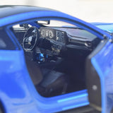 [Welly] 1:25 Ford 2024 Mustang GT Blue Model Car Die-Cast