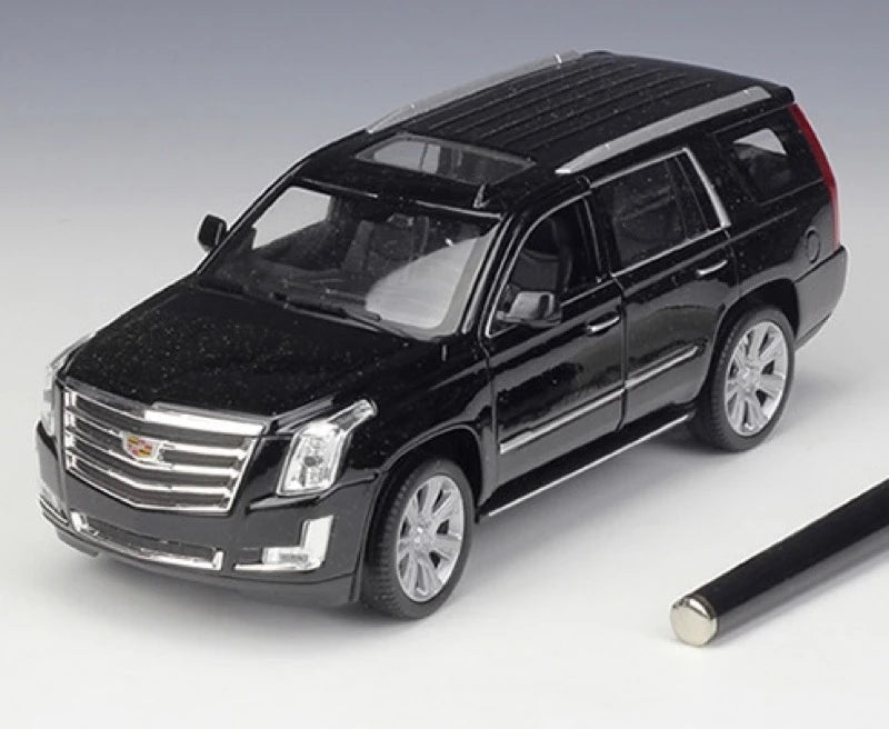 [Welly] 1:27 Cadillac 2015 Escalade Black Model Car Die-Cast