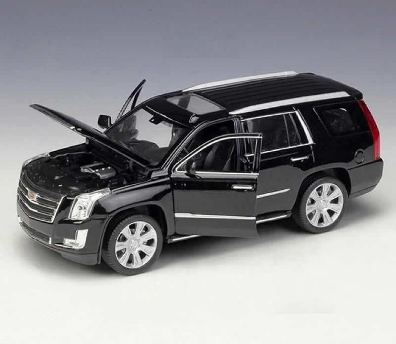 [Welly] 1:27 Cadillac 2015 Escalade Black Model Car Die-Cast