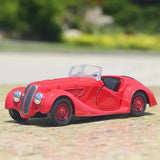 [Welly] 1:36 BMW 1936 328 Roadster レッド モデルカー Die-Cast