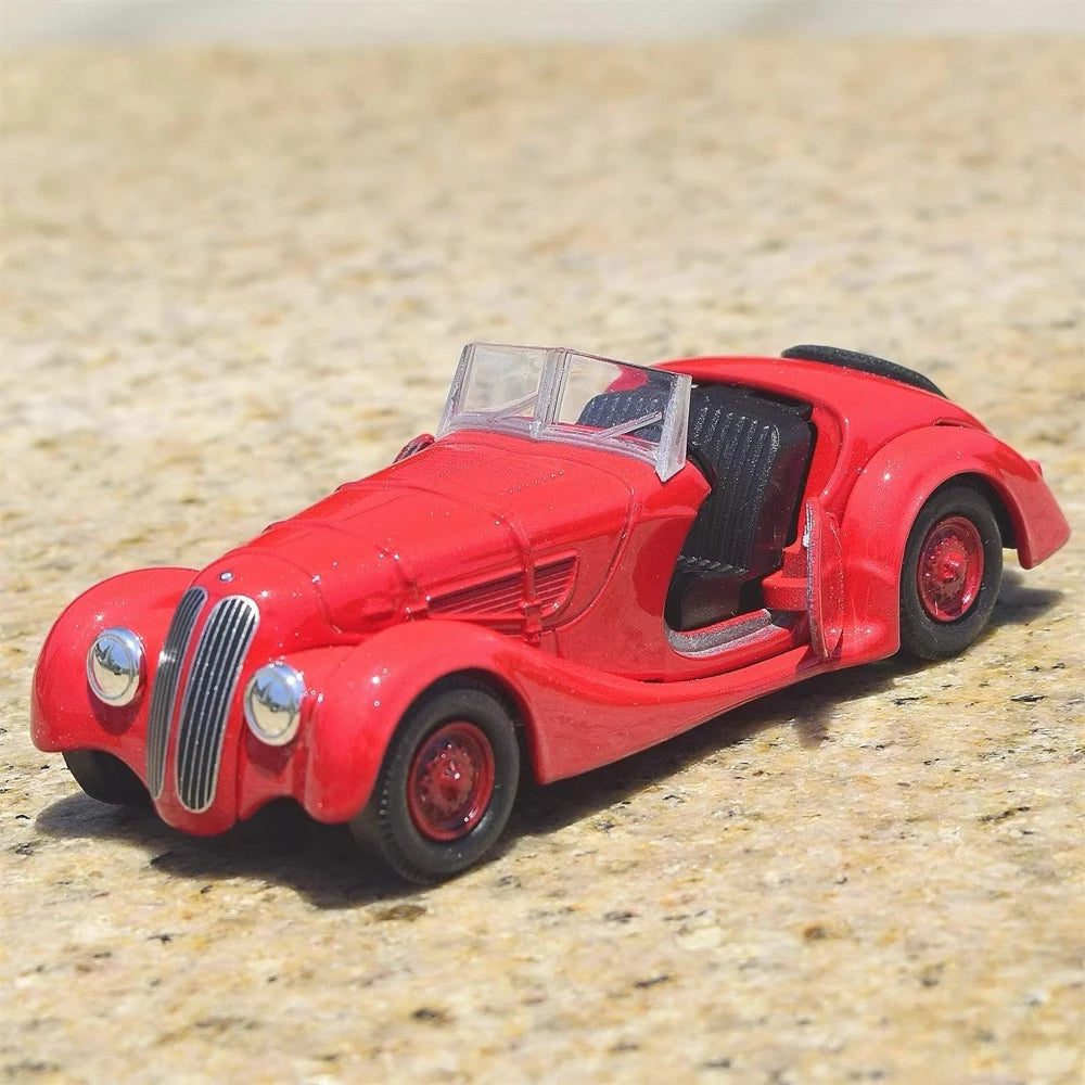 [Welly] 1:36 BMW 1936 328 Roadster Red Model Car Die-Cast
