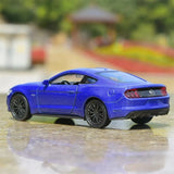 [Welly] 1:36 Ford 2015 Mustang GT Blue Model Car Die-Cast