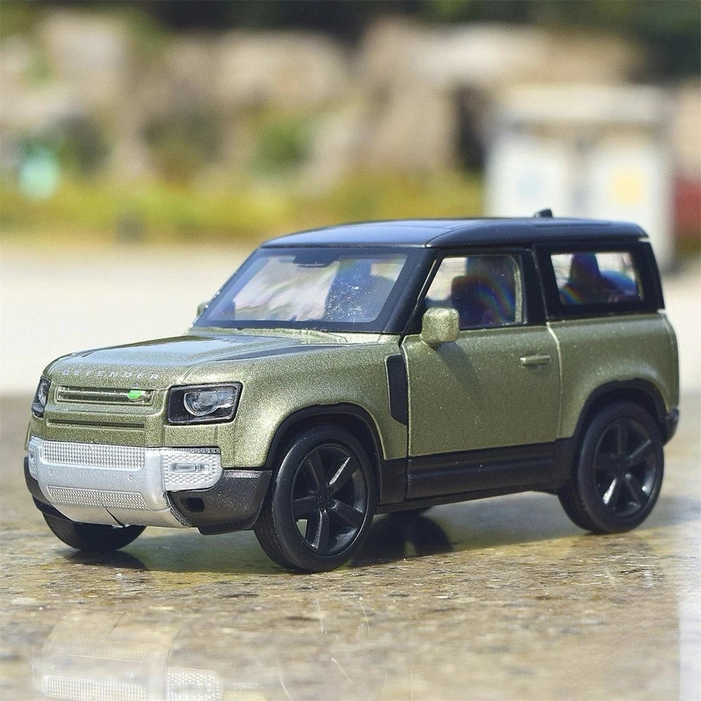 [Welly] 1:36 Land Rover 2020 Defender Green Model Car Die-Cast