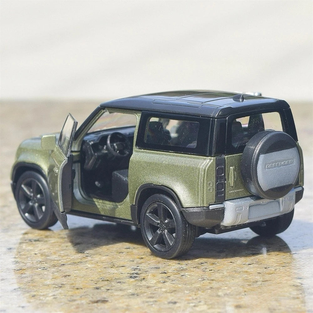 [Welly] 1:36 Land Rover 2020 Defender Green Model Car Die-Cast