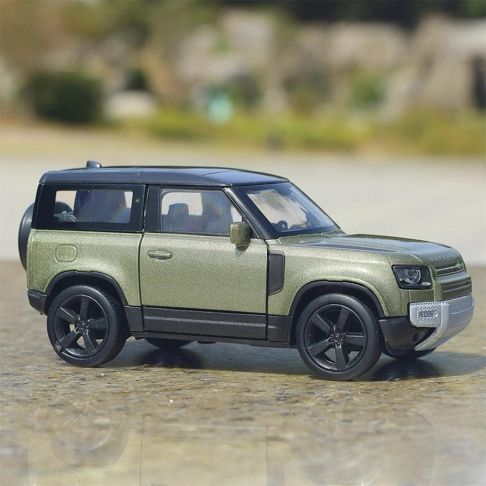 [Welly] 1:36 Land Rover 2020 Defender Green Model Car Die-Cast