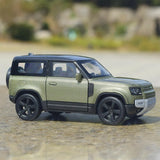 [Welly] 1:36 Land Rover 2020 Defender grön modellbil Die-Cast