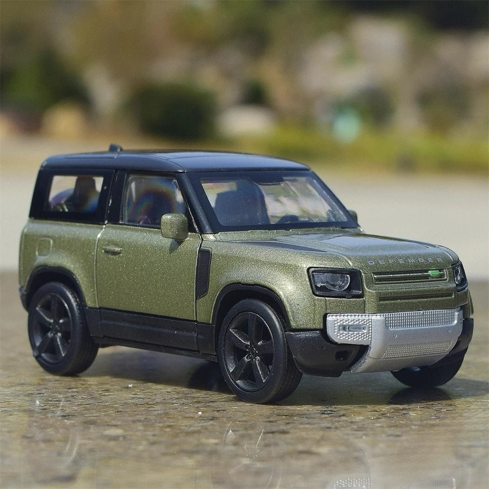 [Welly] 1:36 Land Rover 2020 Defender Green Model Car Die-Cast