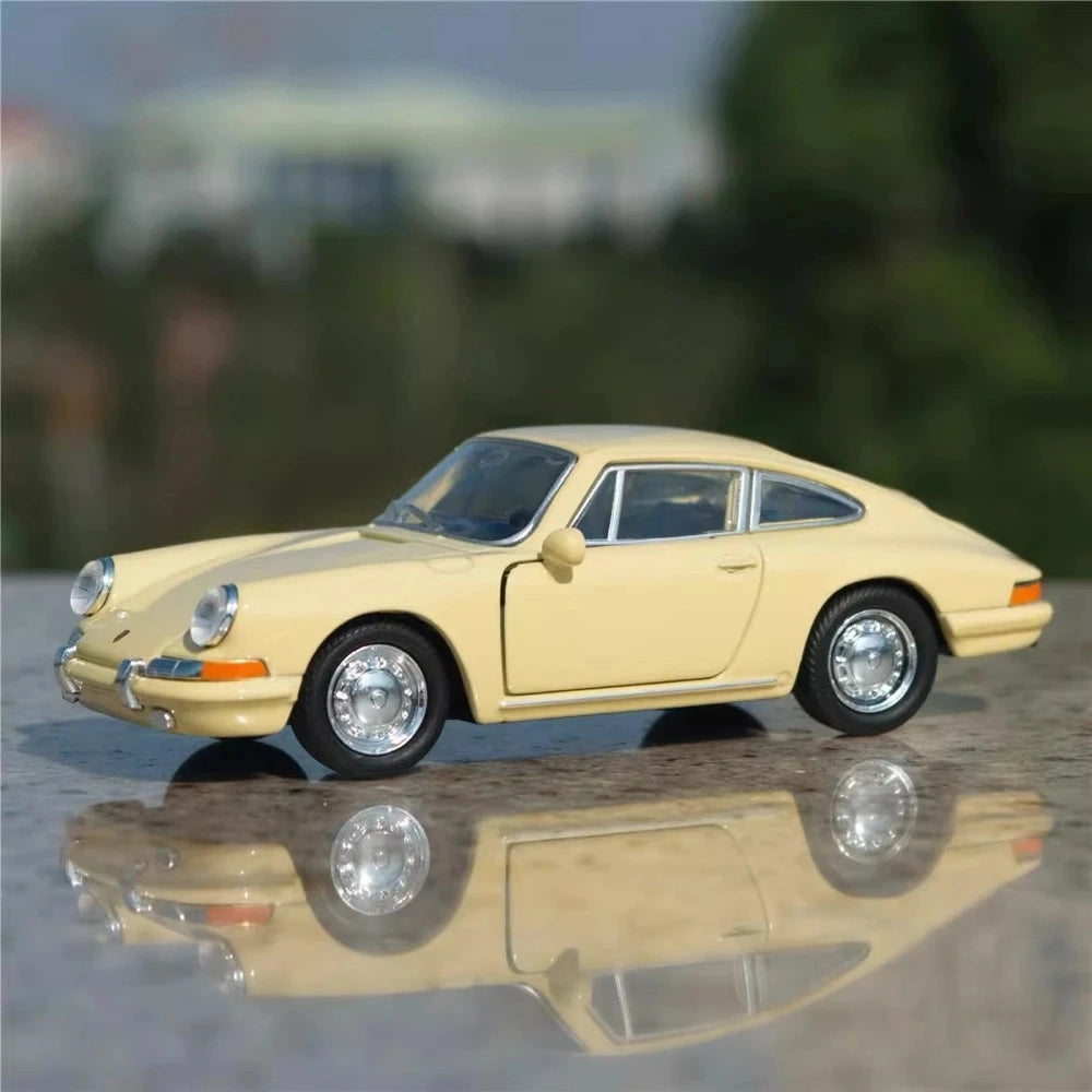 [Welly] 1:36 Porsche 1964 911 Yellow Model Car Die-Cast
