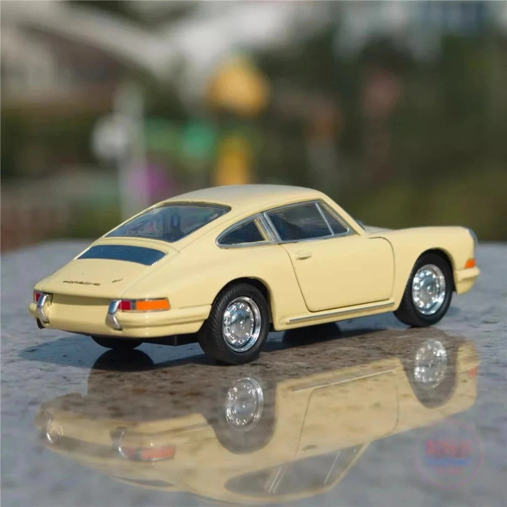 [Welly] 1:36 Porsche 1964 911 Yellow Model Car Die-Cast