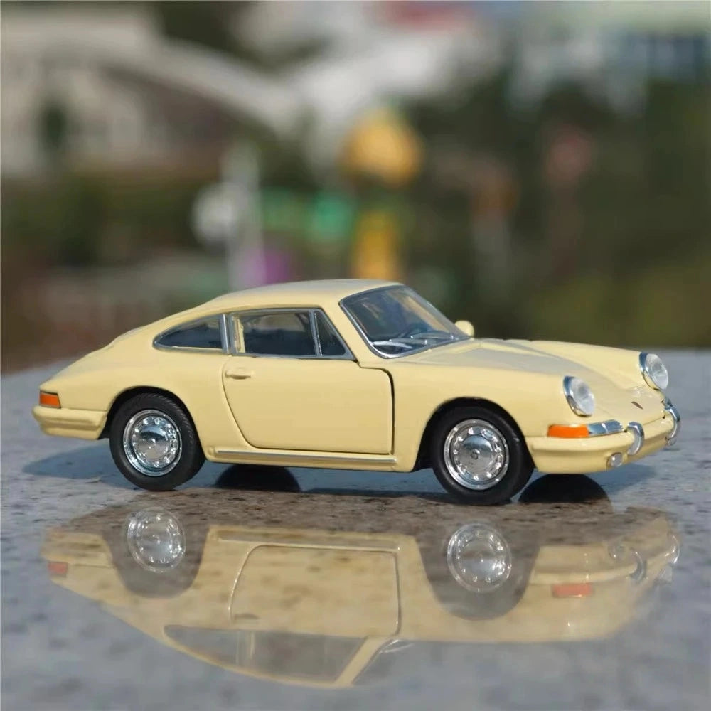 [Welly] 1:36 Porsche 1964 911 Yellow Model Car Die-Cast
