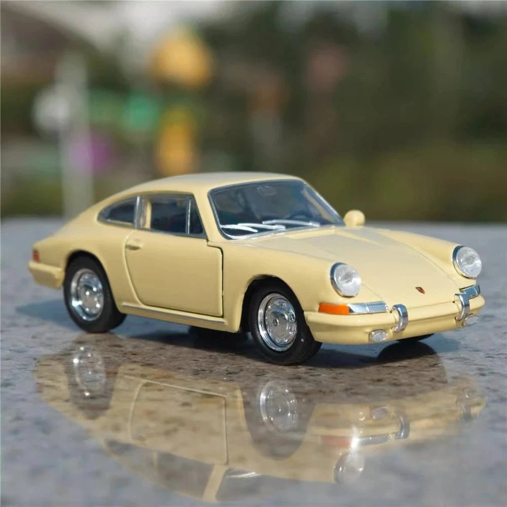 [Welly] 1:36 Porsche 1964 911 Yellow Model Car Die-Cast