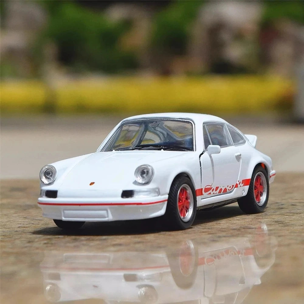 [Welly] 1:36 Porsche 1973 911 Carrera RS White Model Car Die-Cast