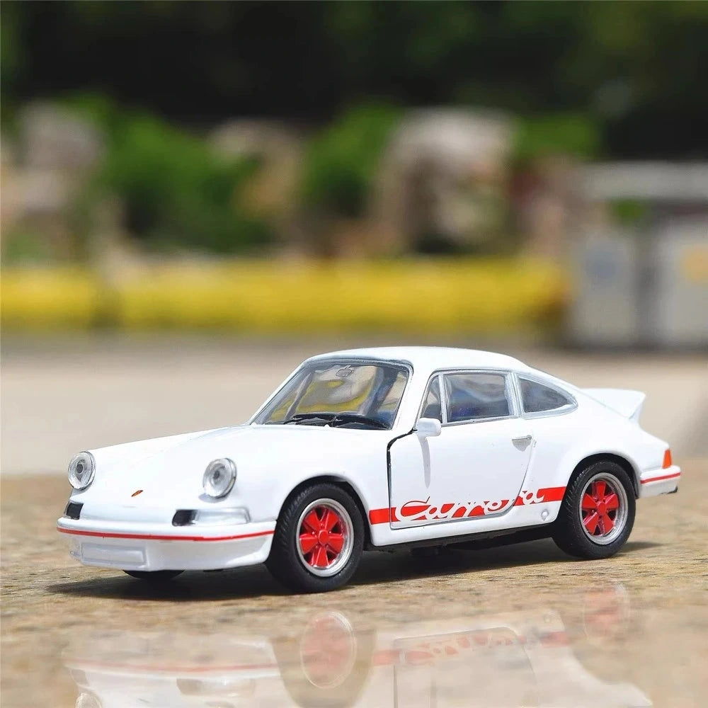 [Welly] 1:36 Porsche 1973 911 Carrera RS White Model Car Die-Cast