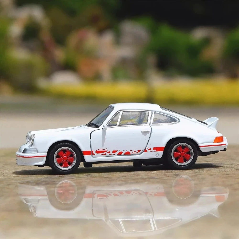 [Welly] 1:36 Porsche 1973 911 Carrera RS White Model Car Die-Cast