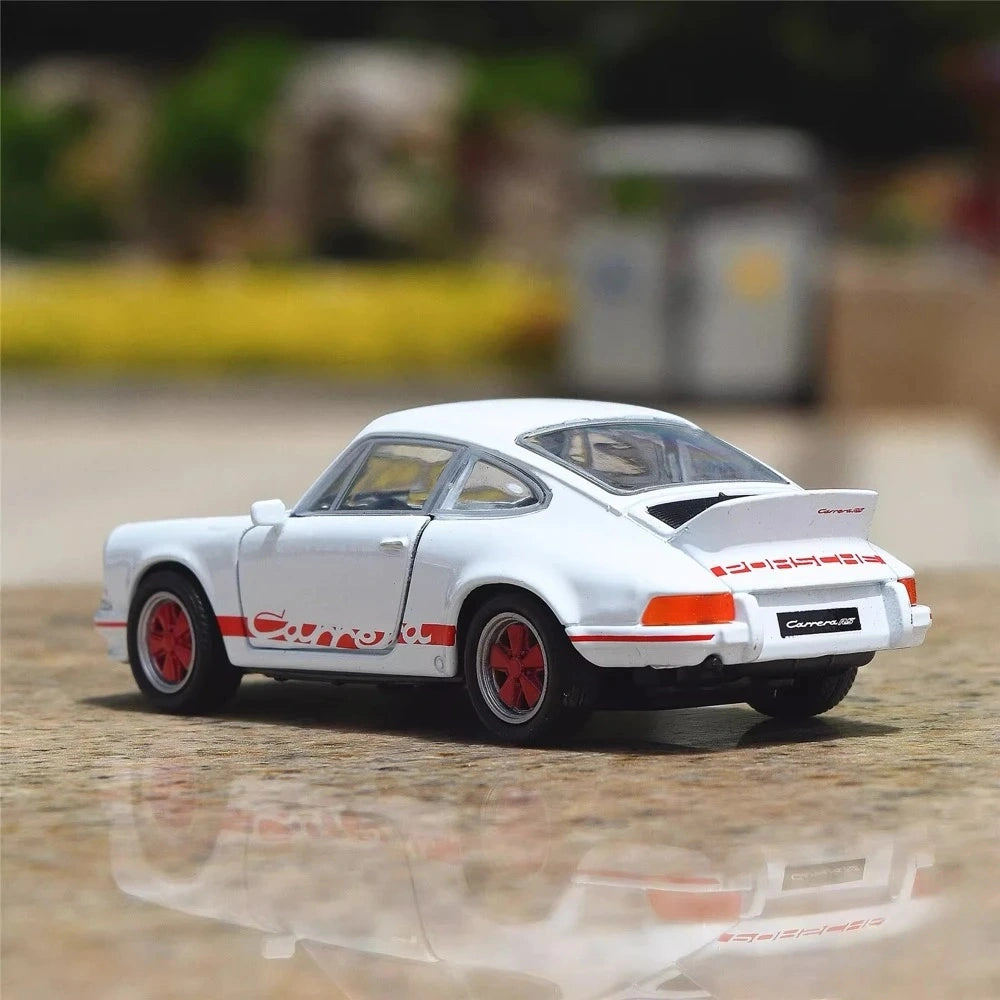 [Welly] 1:36 Porsche 1973 911 Carrera RS White Model Car Die-Cast
