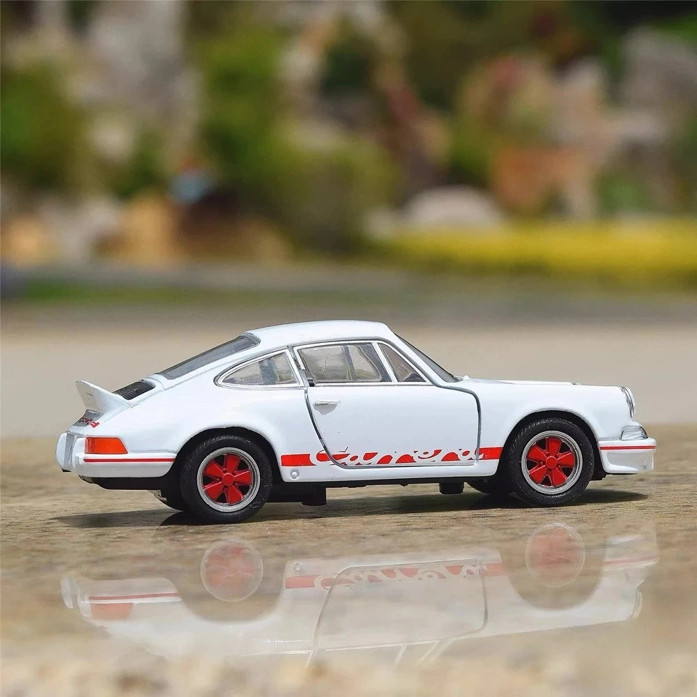 [Welly] 1:36 Porsche 1973 911 Carrera RS White Model Car Die-Cast