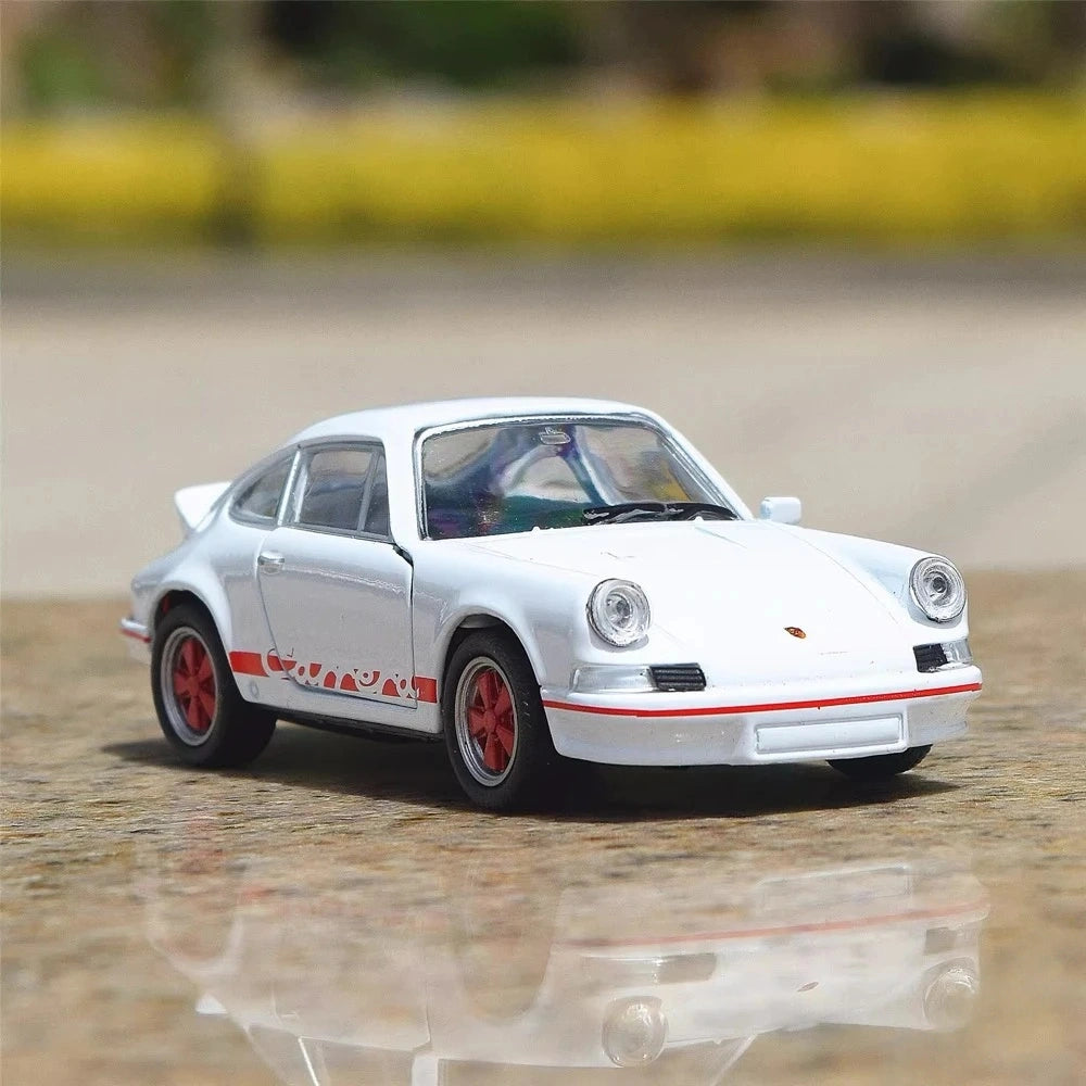 [Welly] 1:36 Porsche 1973 911 Carrera RS White Model Car Die-Cast