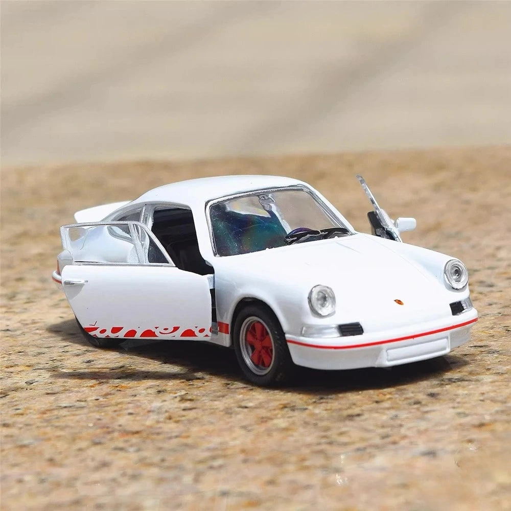 [Welly] 1:36 Porsche 1973 911 Carrera RS White Model Car Die-Cast