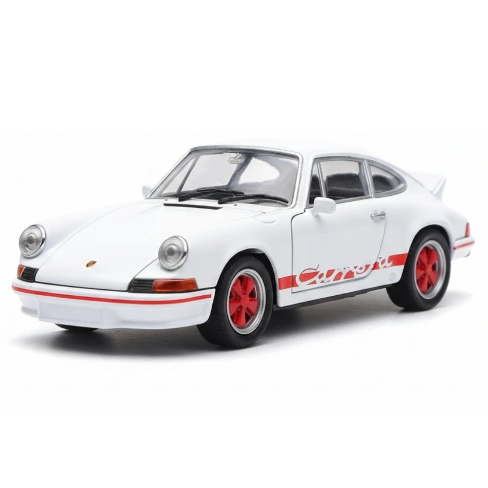 [Welly] 1:36 Porsche 1973 911 Carrera RS White Model Car Die-Cast