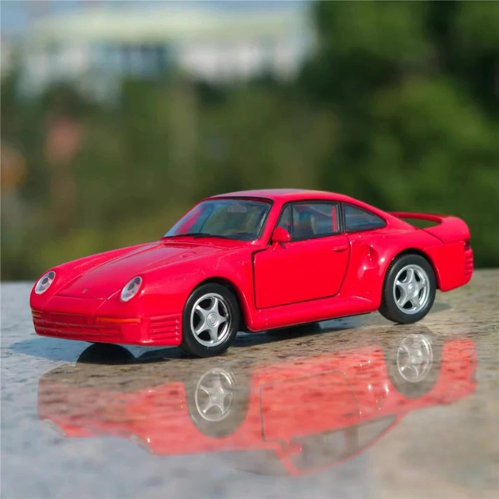 [Welly] 1:36 Porsche 1986 959 Red Model Car Die-Cast