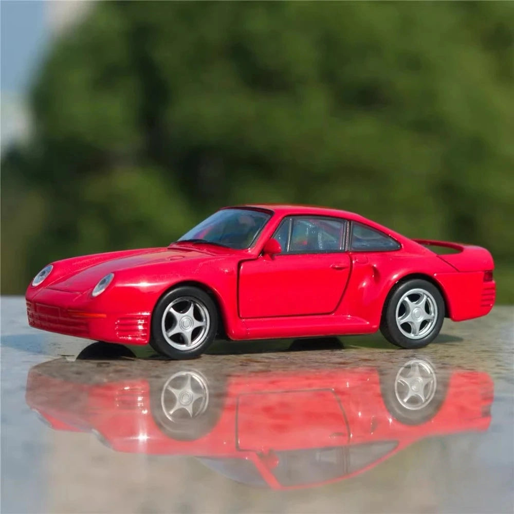 [Welly] 1:36 Porsche 1986 959 Red Model Car Die-Cast