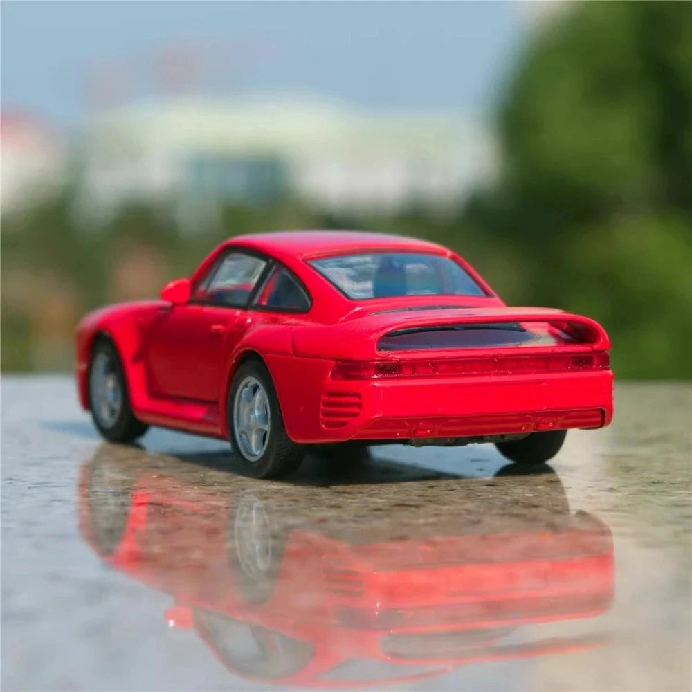 [Welly] 1:36 Porsche 1986 959 Red Model Car Die-Cast