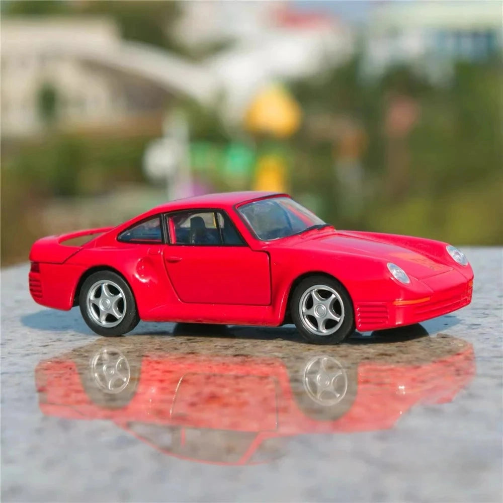 [Welly] 1:36 Porsche 1986 959 Red Model Car Die-Cast
