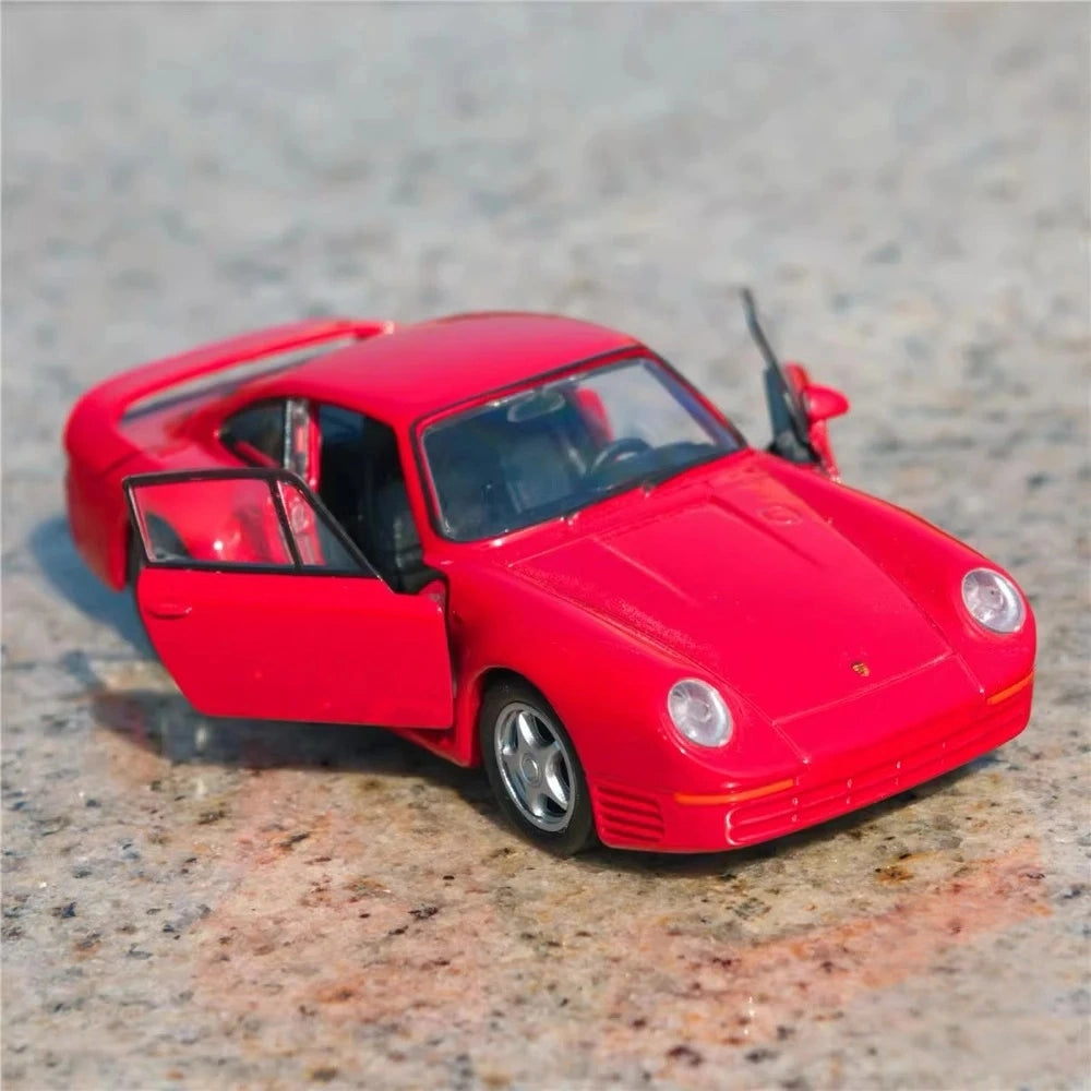 [Welly] 1:36 Porsche 1986 959 Red Model Car Die-Cast