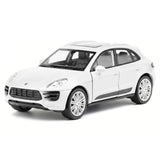 [Welly] 1:36 Porsche 2016 Macan GTS ホワイト モデルカー Die-Cast