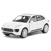 Welly Porsche 2016 Macan GTS biały 1:36 – model samochodu z metalu odlewanego do ekspozycji