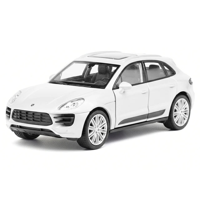 [Welly] 1:36 Porsche 2016 Macan GTS ホワイト モデルカー Die-Cast