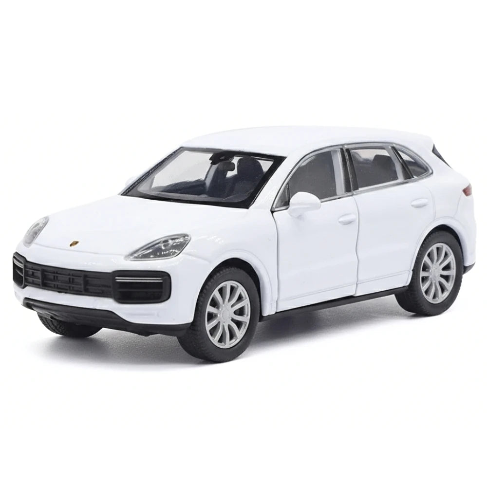 [Welly] 1:36 Porsche 2018 Cayenne Turbo White Model Car Die-Cast