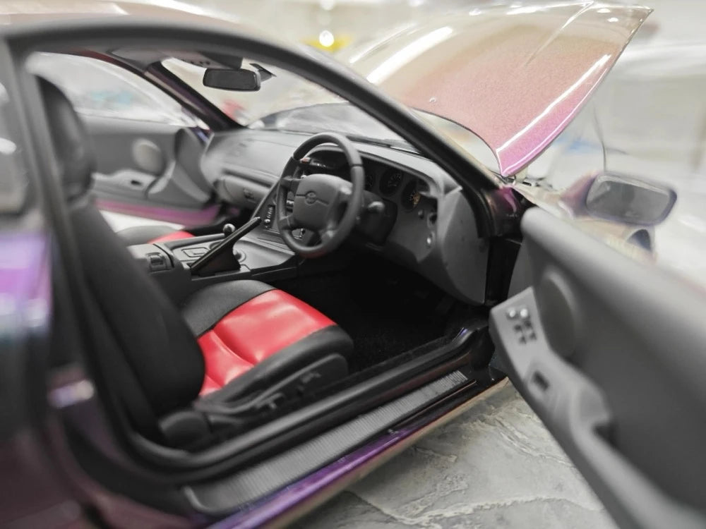 [WhelArt] 1:18 Toyota 1993 Supra A80 Purple Model Car Die-Cast