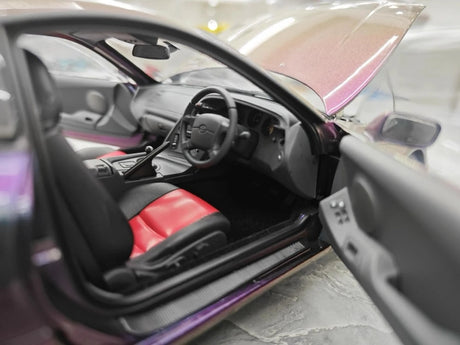 [WhelArt] 1:18 Toyota 1993 Supra A80 Purple Model Car Die-Cast