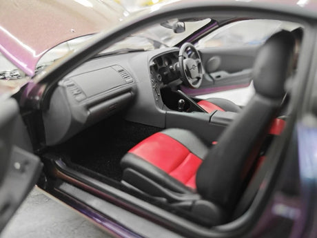 [WhelArt] 1:18 Toyota 1993 Supra A80 Purple Model Car Die-Cast