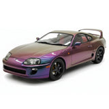 [WhelArt] 1:18 Toyota 1993 Supra A80 Purple Model Car Die-Cast