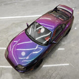 [WhelArt] 1:18 Toyota 1993 Supra A80 Purple Model Car Die-Cast