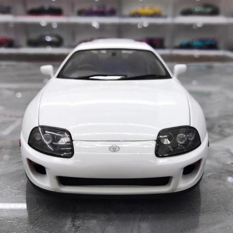 [WhelArt] 1:18 Toyota 1993 Supra A80 White Model Car Die-Cast