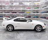 [WhelArt] 1:18 Toyota 1993 Supra A80 White Model Car Die-Cast